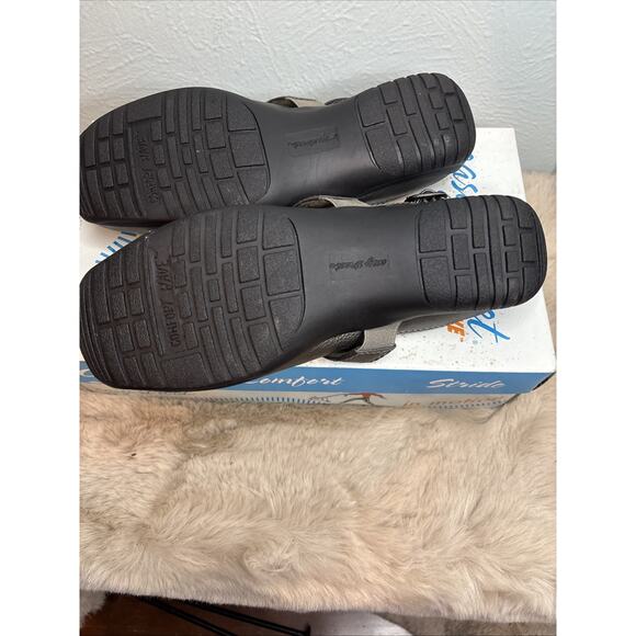 Easy Street Sportster Slingback Mule Pewter 7.5 M - Picture 6 of 11